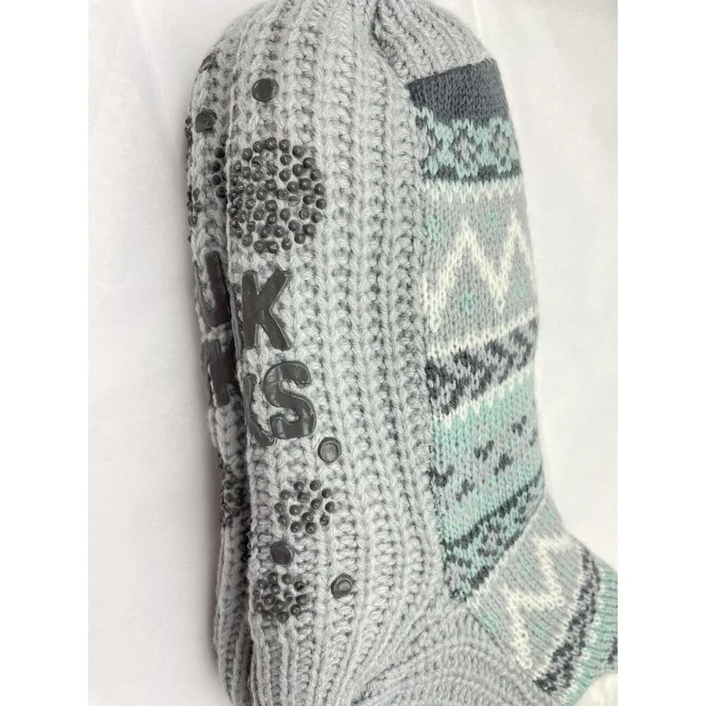 MUK LUKS  Aloe Infused Slipper Socks Women’s Size  S/M 6-8 Cozy & Warn